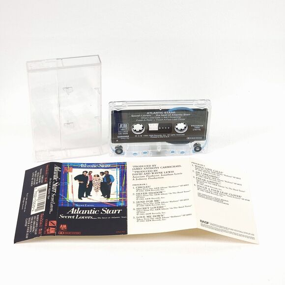 2 Atlantic Starr Cassettes All In The Name of Love & Secret Lovers The Best‎ Of - Picture 4 of 10